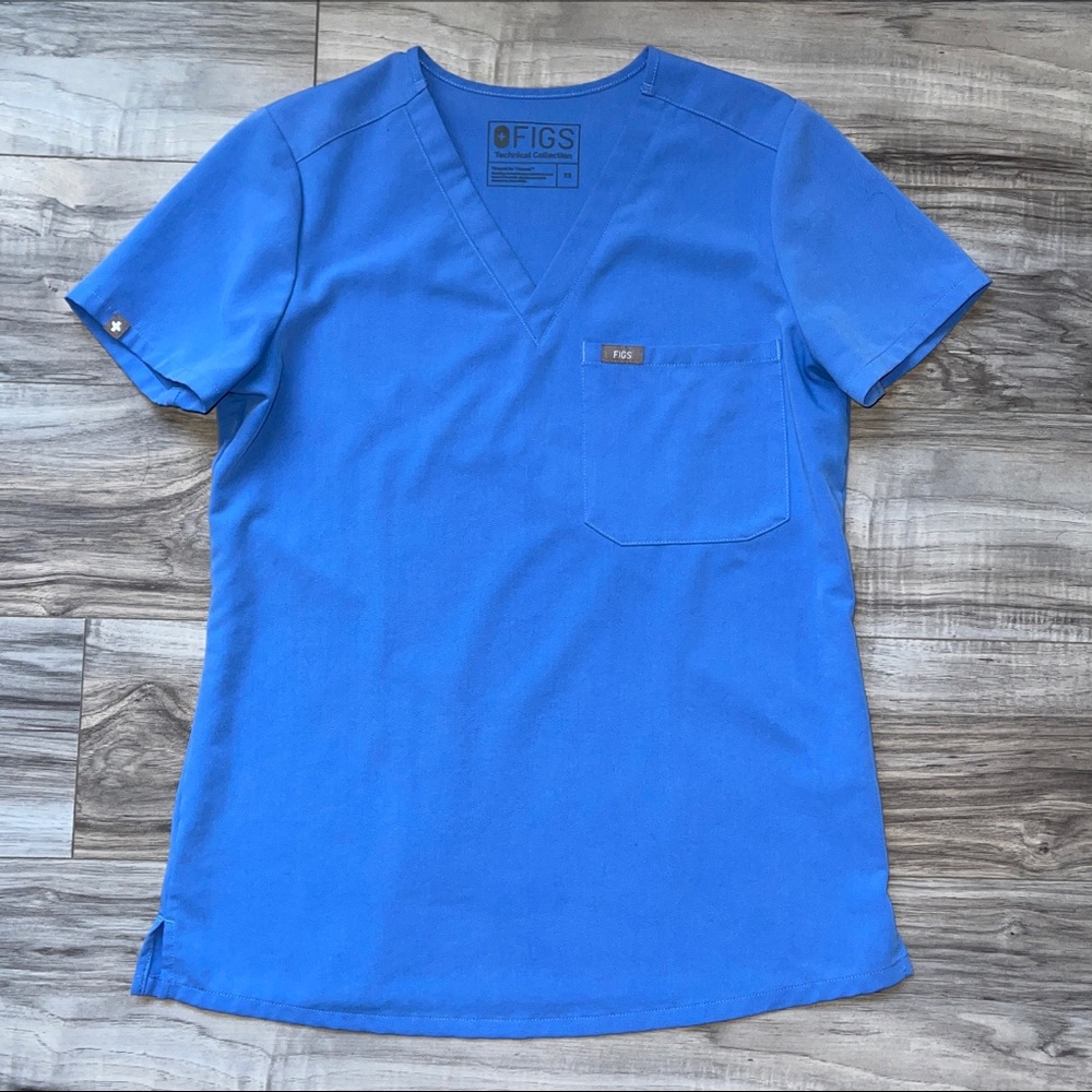 Figs Ceil XS Kade Cargo Pants Catarina One-Pocket Scrub Top SET